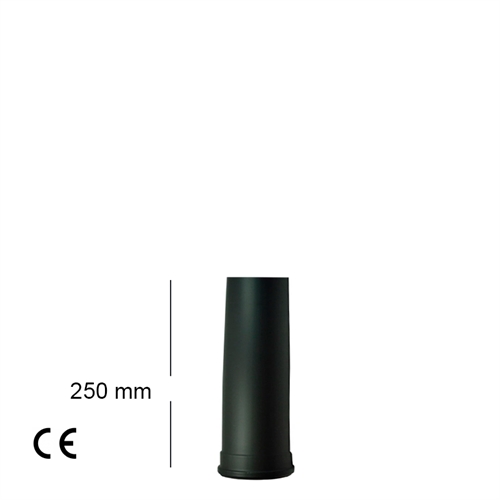 Pellet stove pipe connector 80 mm